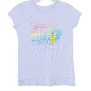 New Star Wars Girls T- Shirt Large 10-12 Short Sleeve Tee, Girls Shirt, Cotton